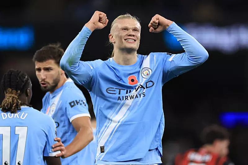 هالاند يواصل الهيمنة ويتصدر سباق هدافي البريميرليج